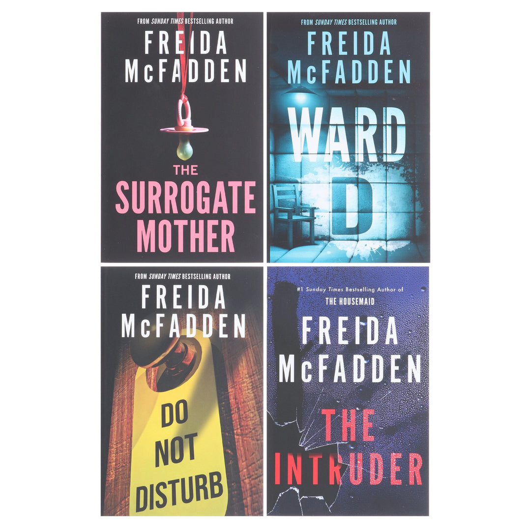 Freida McFadden Psychological Thriller Collection 4 Books Set - Fiction - Paperback