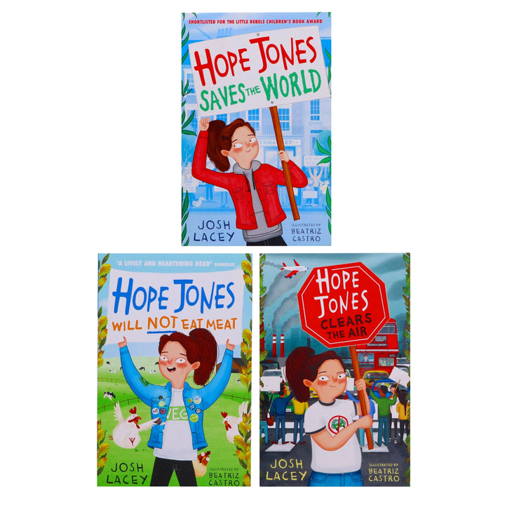 Hope Jones Save The World Series By Josh Lacey 3 Books Collection Set - Ages 8-11 - Paperback