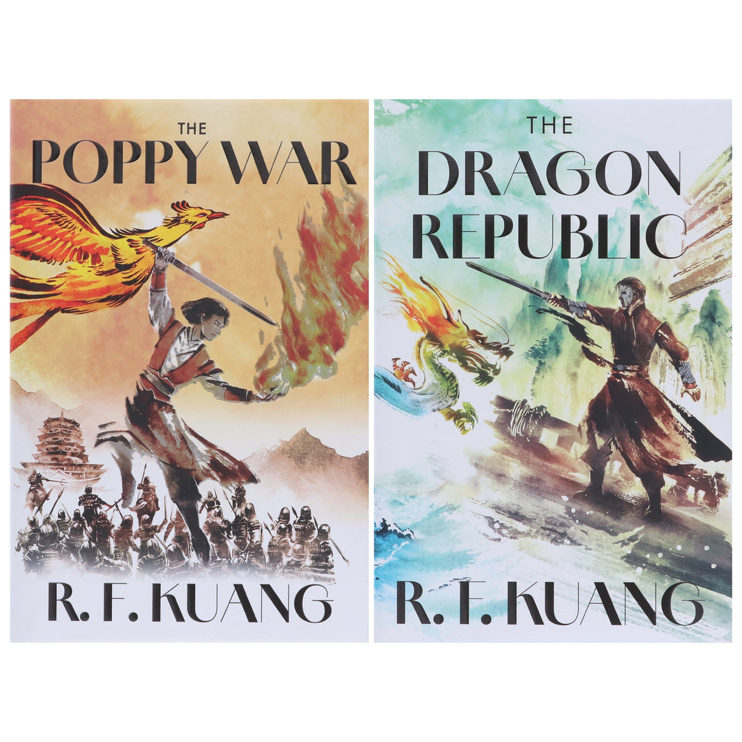 The Poppy War Series by R.F. Kuang 2 Books Collector's Edition Set - Fiction - Hardback