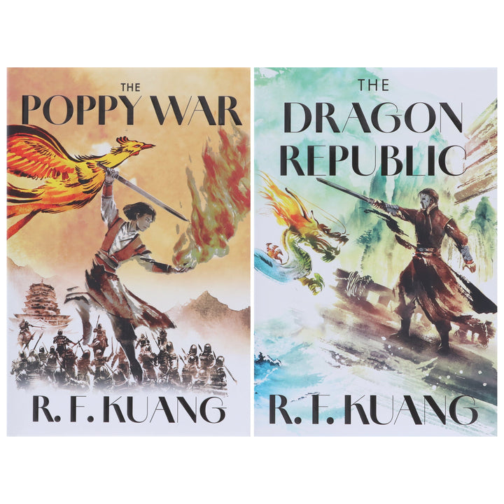 The Poppy War Series by R.F. Kuang 2 Books Collector's Edition Set - Fiction - Hardback