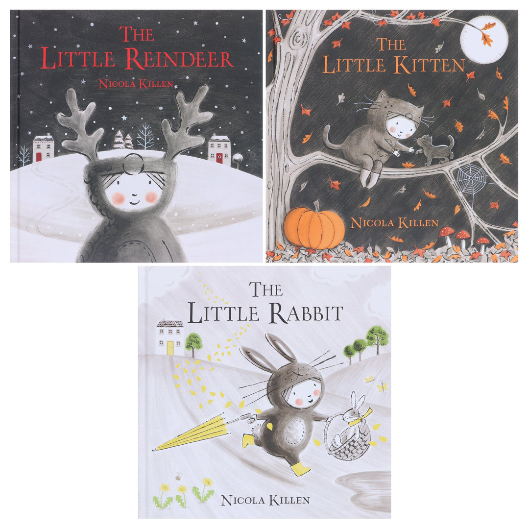 My Little Animal Friend Collection By Nicola Killen: 3 Books Box Set - Ages 4-8 - Hardback