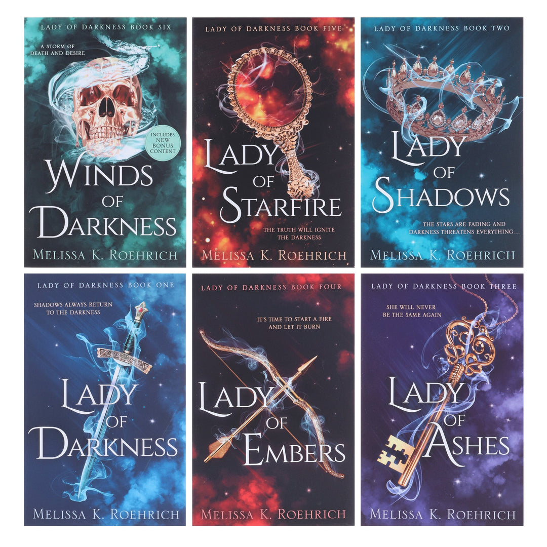 Lady of Darkness Series by Melissa K. Roehrich 6 Books Collection Set - Fiction - Paperback