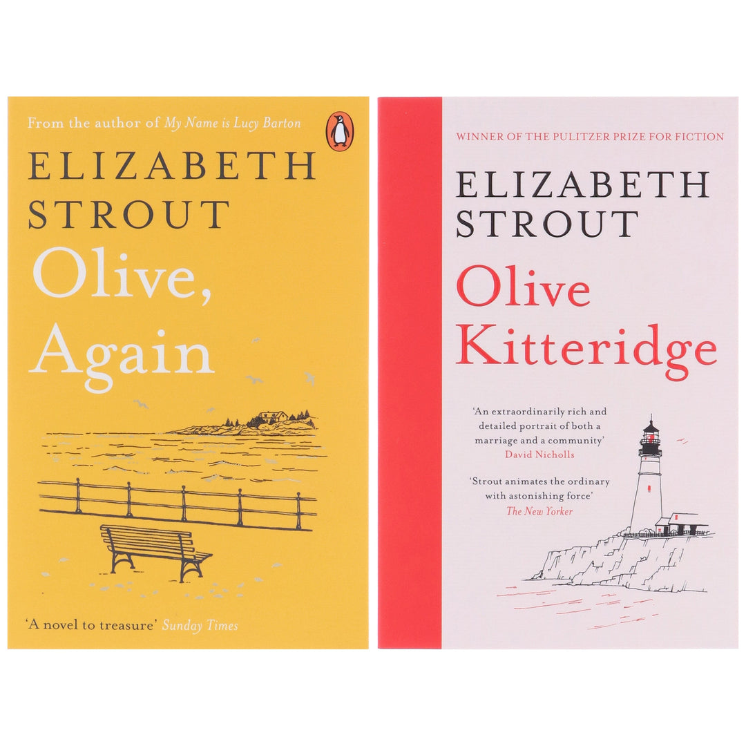 Olive Kitteridge Series by Elizabeth Strout 2 Books Collection Set - Fiction - Paperback