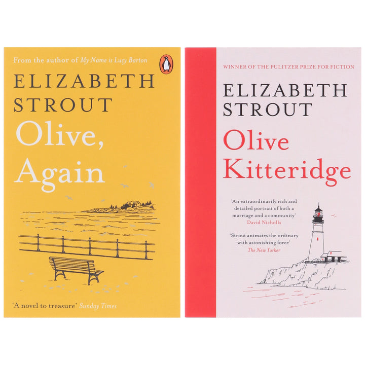 Olive Kitteridge Series by Elizabeth Strout 2 Books Collection Set - Fiction - Paperback