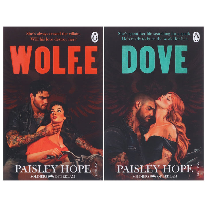 The Soldiers of Bedlam Series by Paisley Hope 2 Books Collection Set - Fiction - Paperback