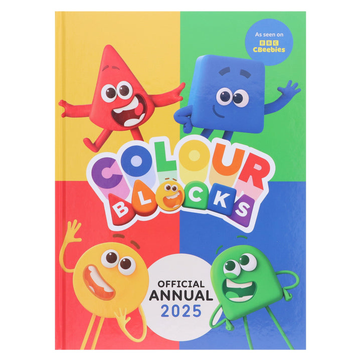 Colourblocks Annual 2025: By Sweet Cherry Publishing - Ages 3-5 - Hardback