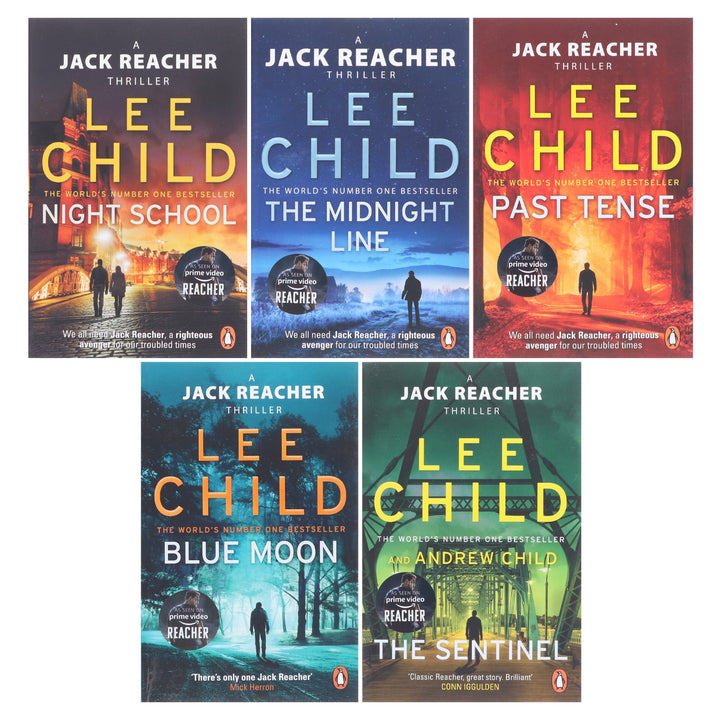 Jack Reacher by Lee Child: Books 21-25 Collection Set - Fiction - Paperback