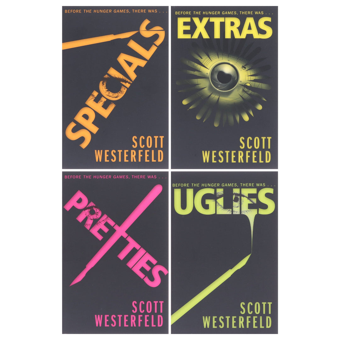 Uglies Quartet Series By Scott Westerfeld 4 Books Collection Set - Ages 12+ - Paperback Fiction Simon & Schuster