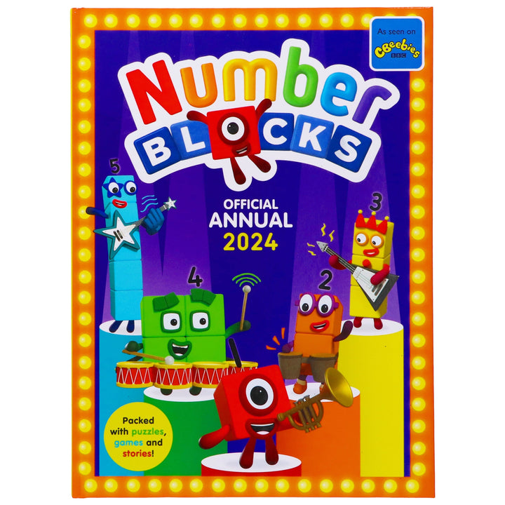 Numberblocks Annual 2026, 2025 & 2024 Children's stories, puzzles, games, colouring & More: 3 Books Collection Set - Ages 4+ - Hardback