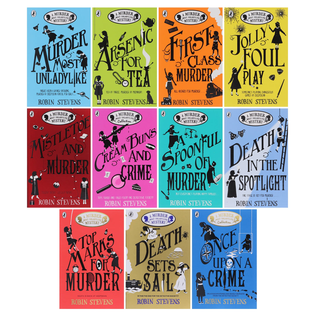 A Murder Most Unladylike Mystery by Robin Stevens 11 Books Collection Set - Ages 9+ - Paperback