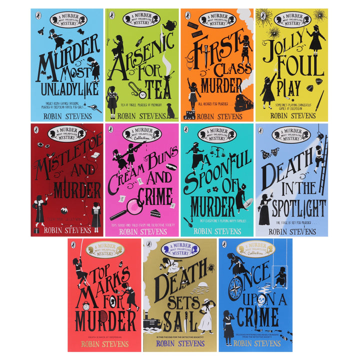 A Murder Most Unladylike Mystery by Robin Stevens 11 Books Collection Set - Ages 9+ - Paperback