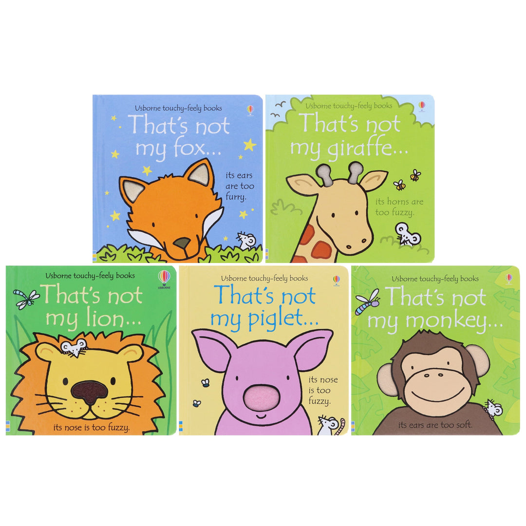 Usborne touchy feely books: That's not my... Collection 3: 5 Books Set - Ages 0-3 - Board Book