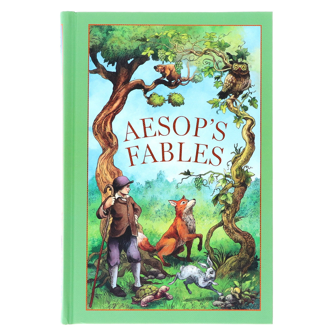 Aesop's Fables By Aesop - Ages 14+ - Leather Bound/Hardback
