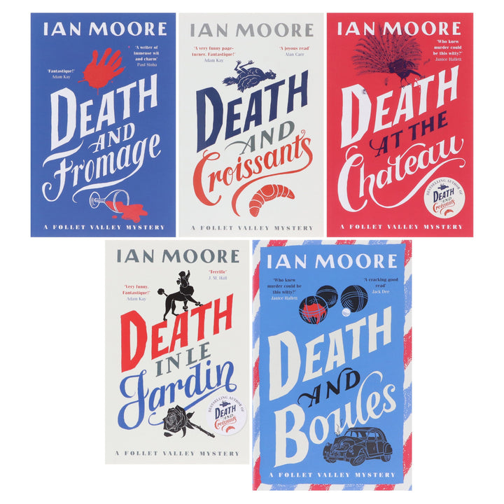 Ian Moore's A Follet Valley Murder Mystery Collection 5 Books Set - Fiction - Paperback/Hardback