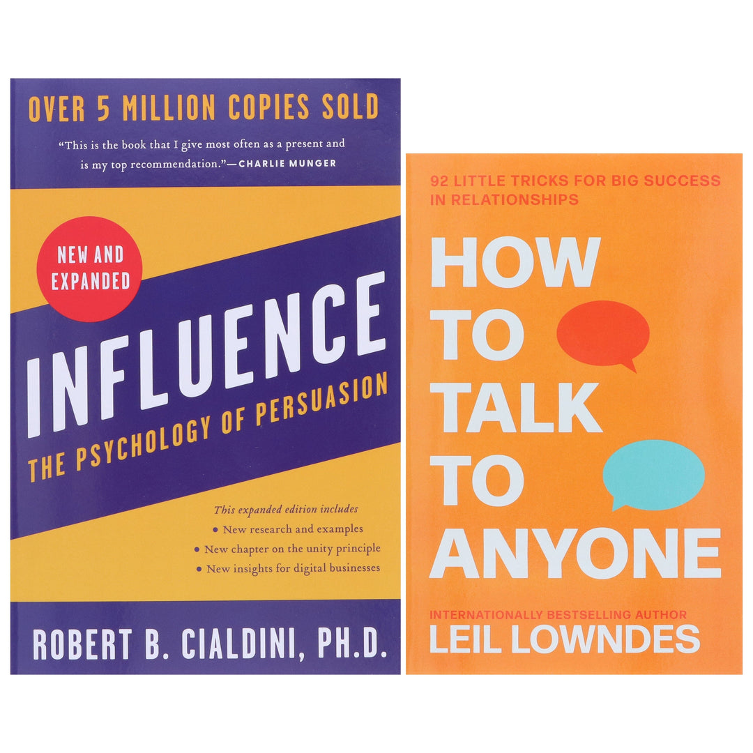Influence & How to Talk to Anyone: 2 Books Collection Set - Non Fiction – Paperback