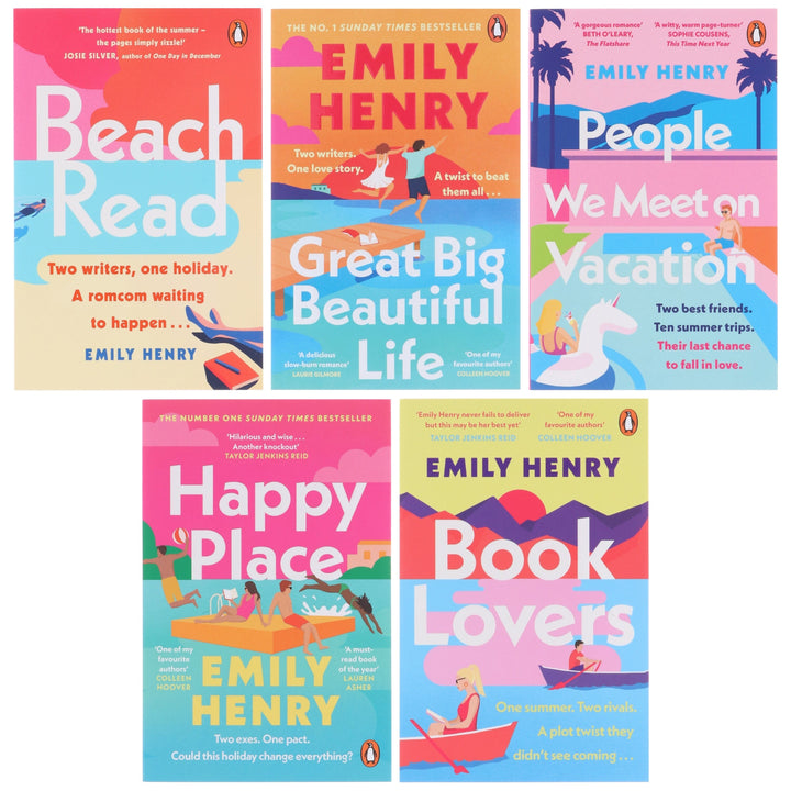 Emily Henry Collection 5 Books Set - Fiction - Paperback