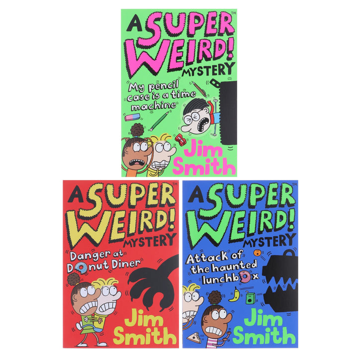A Super Weird! Mystery Series by Jim Smith 3 Books Collection Set - Ages 7-11 - Paperback