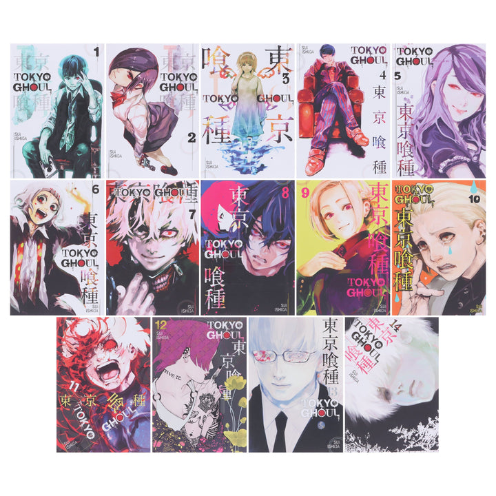 Tokyo Ghoul By Sui Ishida Complete Box Set (Vol 1-14) - Ages 14+ - Paperback