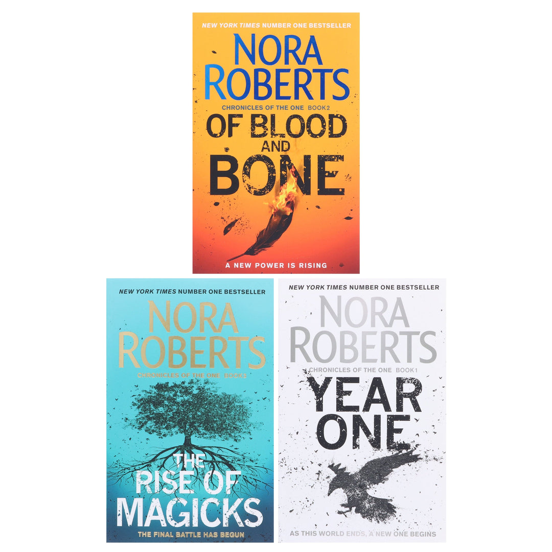 Chronicles of The One Trilogy by Nora Roberts 3 Books Collection Set - Fiction - Paperback