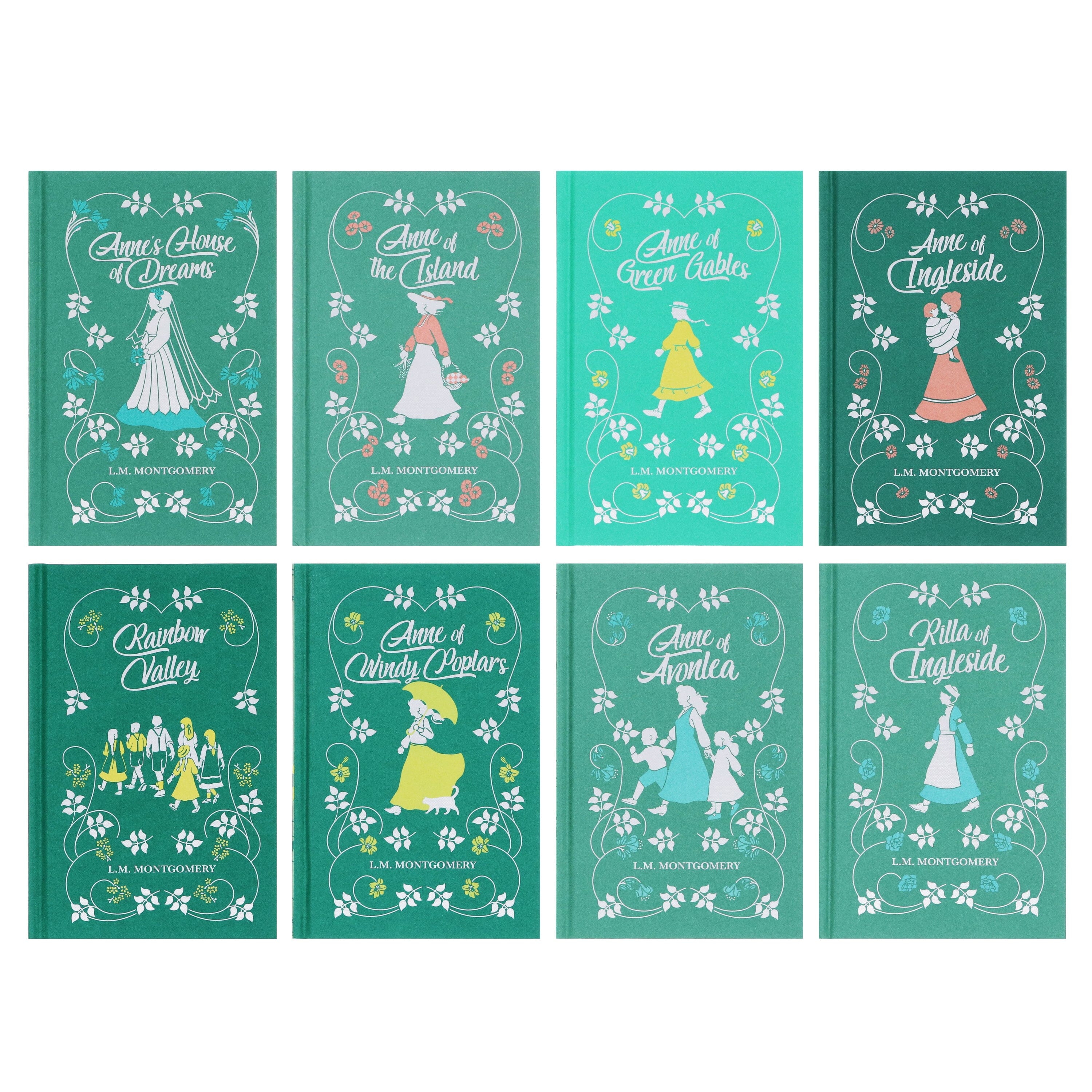 Anne of Green Gables By L. M. Montgomery 8 Books Deluxe Box Set