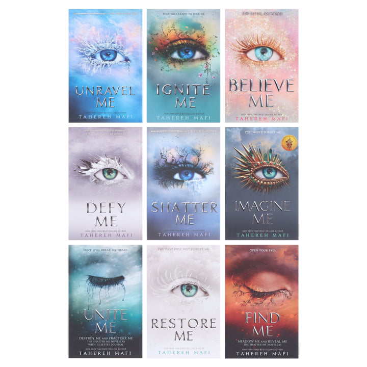 Shatter Me by Tahereh Mafi: 9 Books Complete Collection Set - Age 13+ - Paperback