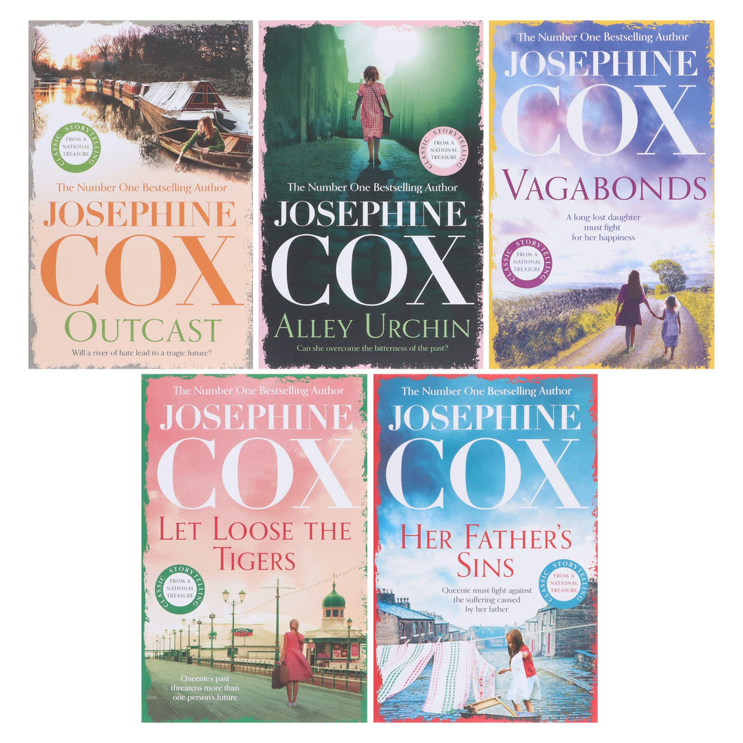 Emma Grady & Queenie Sagas By Josephine Cox: 5 Books Collection Set - Fiction - Paperback