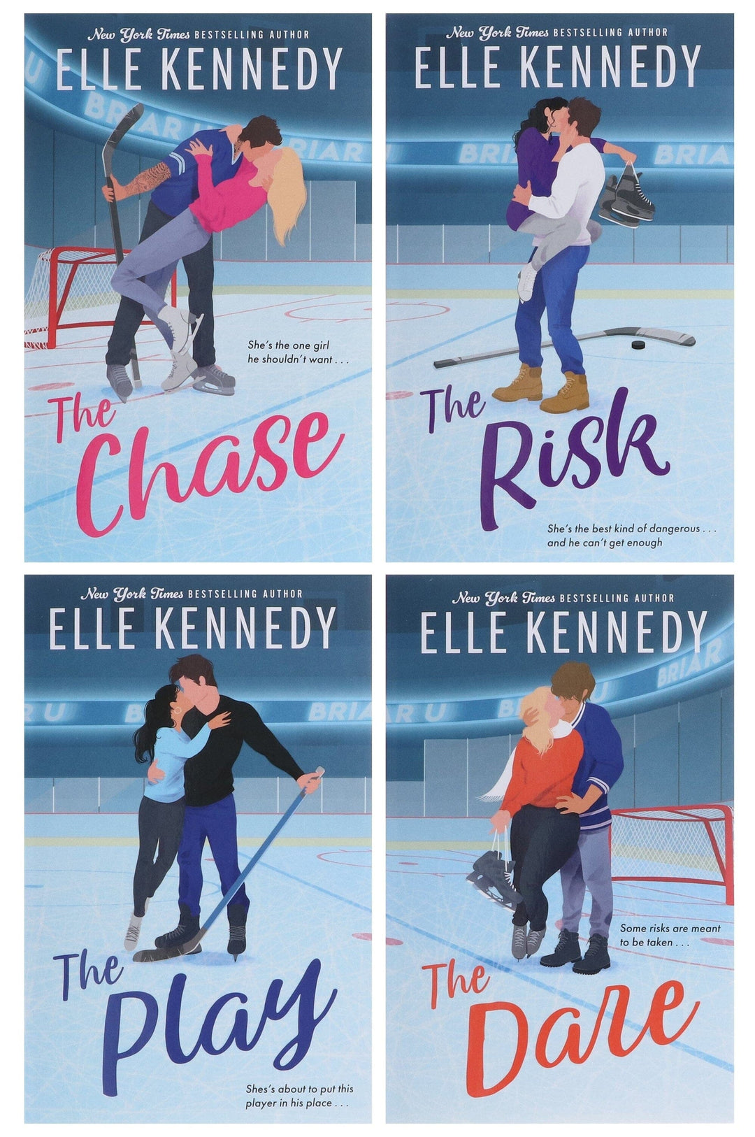 Briar U Series by Elle Kennedy: 4 Books Collection Set - Fiction - Paperback