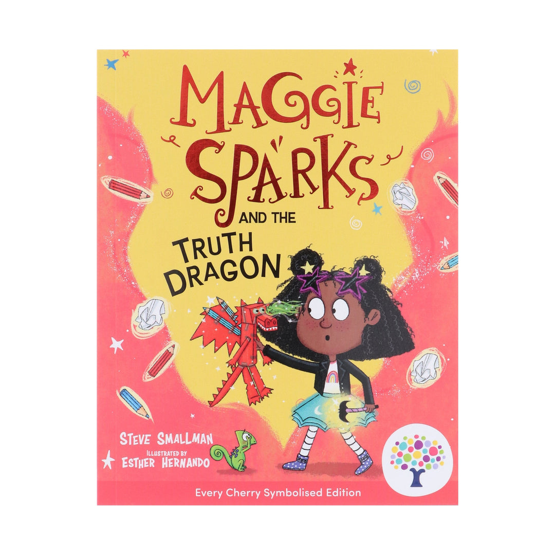 Maggie Sparks and the Truth Dragon: Accessible Symbolised Edition by Steve Smallman - Ages 5+ - Paperback (Includes Free Signing Video & Audiobook)