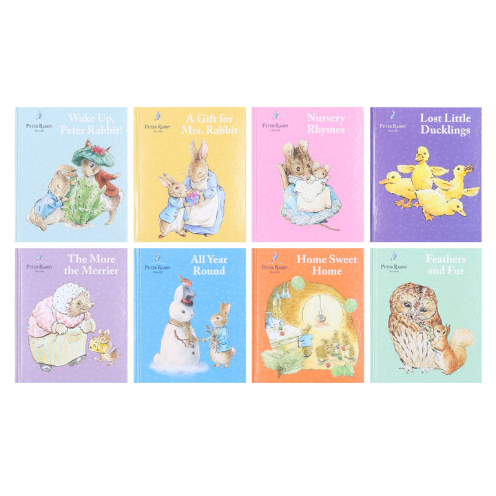 The World of Peter Rabbit: 8 Book Library and Electronic Reader Sound Book Set - Ages 3-6 - Paperback