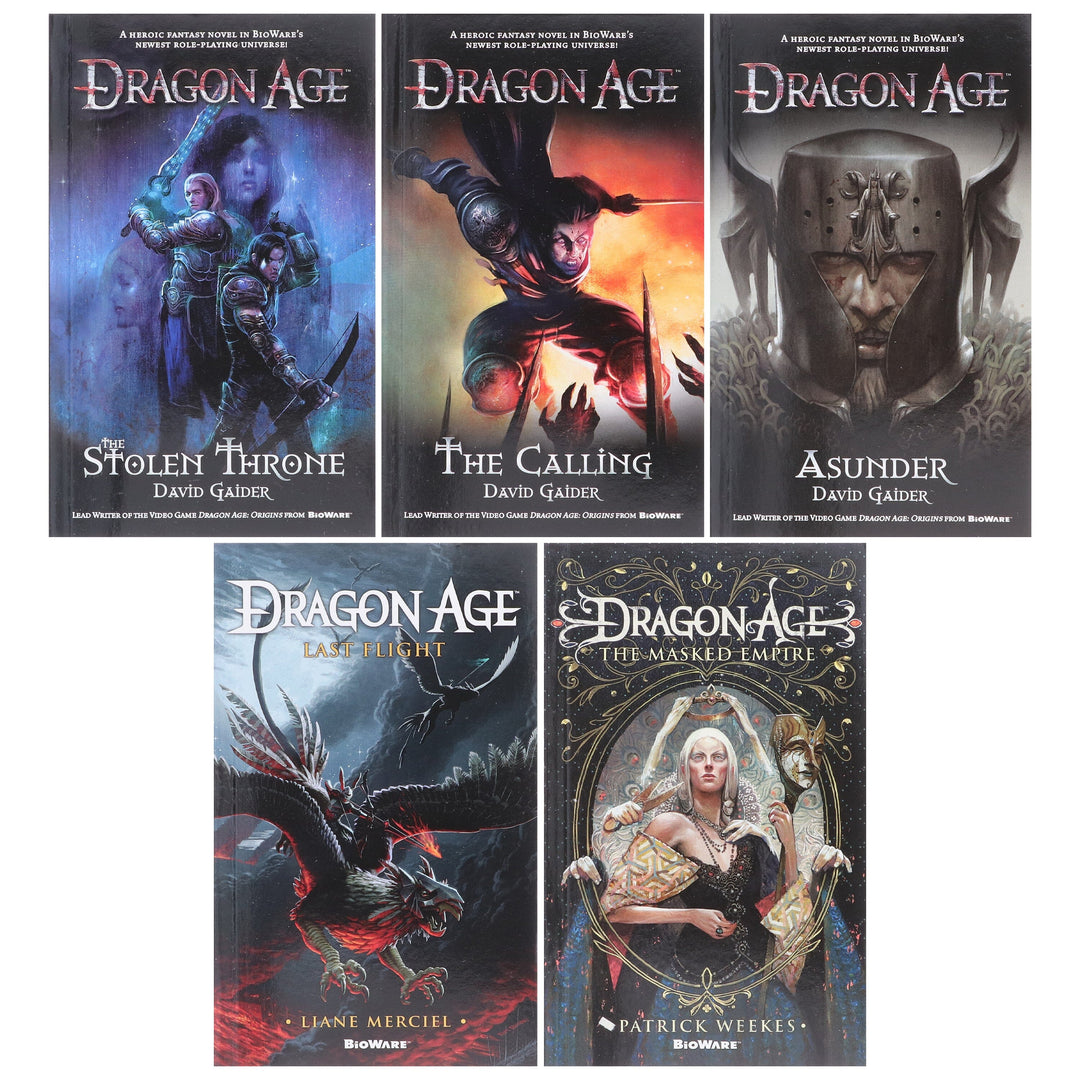 Dragon Age Series by David Gaider: 5 Books Collection Set - Fiction - Paperback