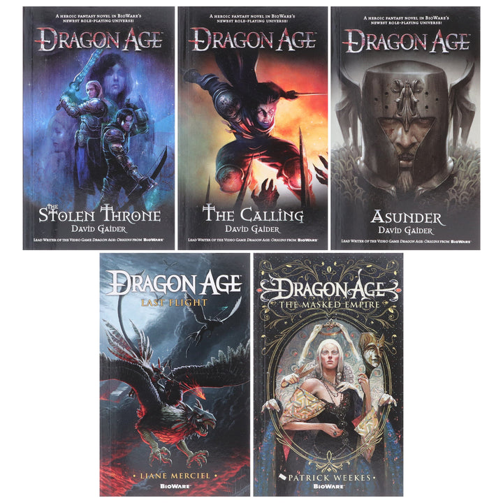Dragon Age Series by David Gaider: 5 Books Collection Set - Fiction - Paperback