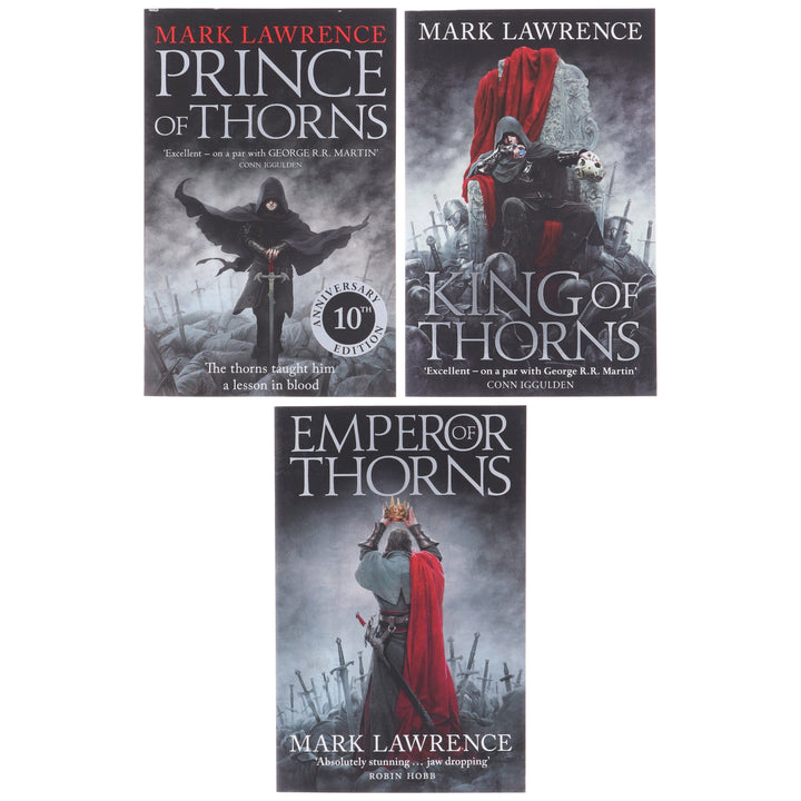 The Broken Empire Series By Mark Lawrence 3 Books Collection Set - Fiction - Paperback