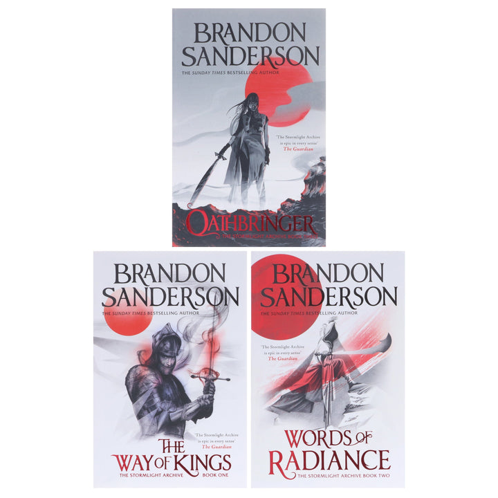 The Stormlight Archive Series By Brandon Sanderson (Book 1-3) Collection 3 Books Set - Fiction - Paperback