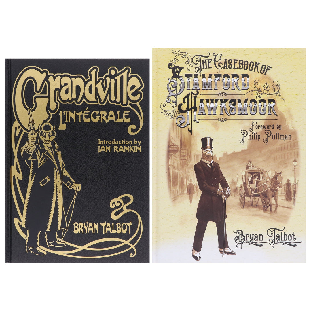 Grandville Series by Bryan Talbot 2 Graphic Novels Collection Set - Fiction - Hardback