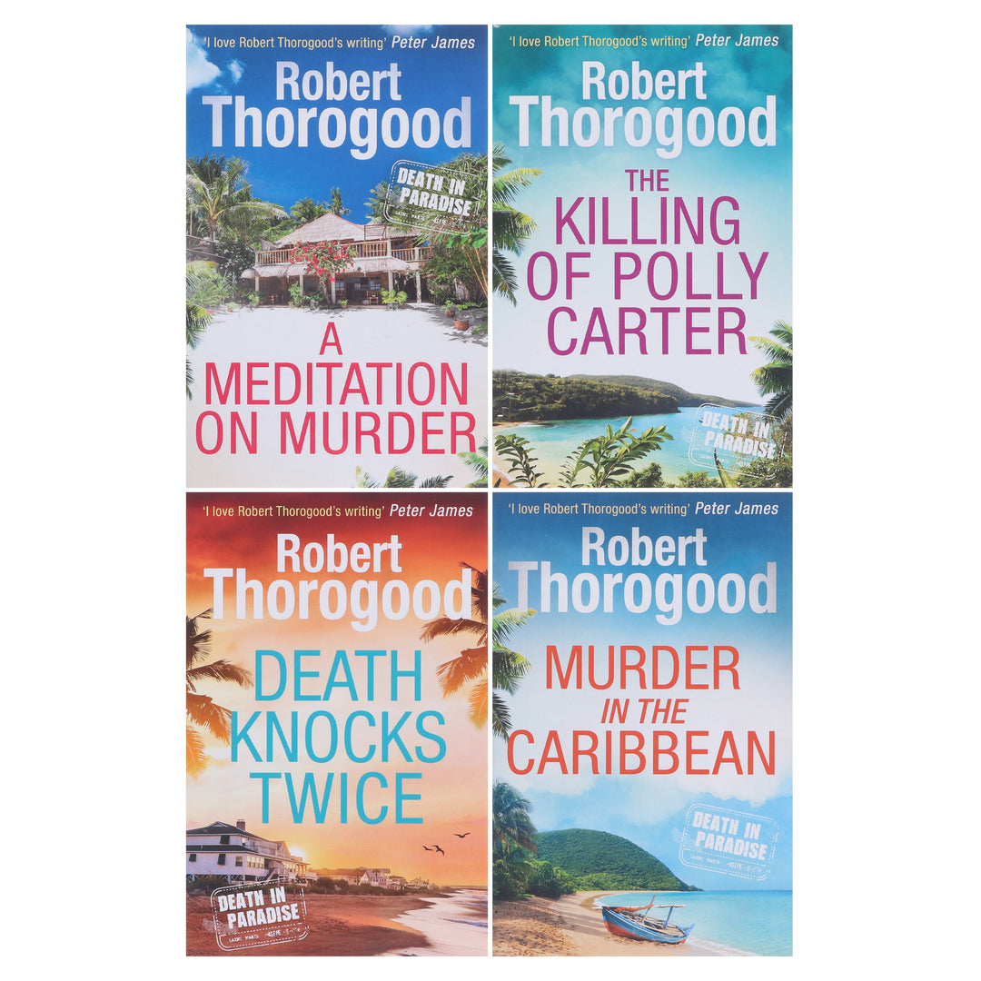 Death in Paradise by Robert Thorogood 4 Books Collection Set - Fiction - Paperback