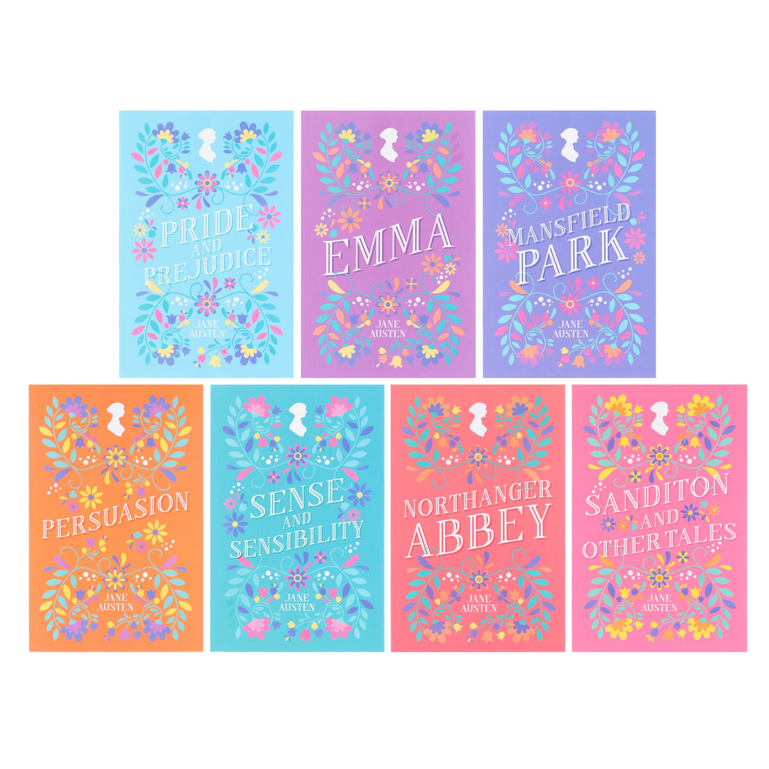 The Collected Works of Jane Austen 7 Books Collection Box Set - Fiction - Paperback