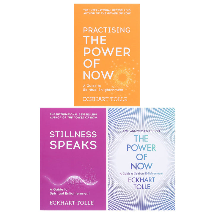 Eckhart Tolle Collection (Practising The Power Of Now, Stillness Speaks & The Power of Now) 3 Books Set - Non Fiction - Paperback
