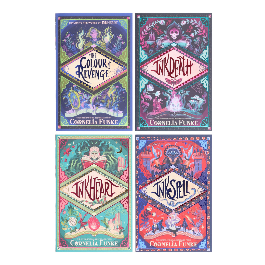 Inkworld Series By Cornelia Funke 4 Books Collection Set - Ages 8-14 - Paperback