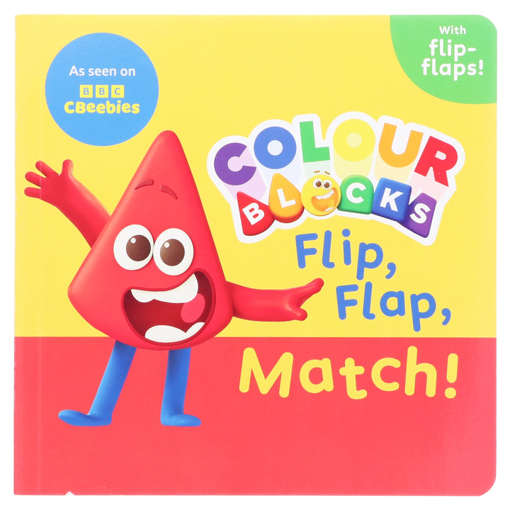 Colourblocks Flip, Flap, Match! by Sweet Cherry Publishing - Ages 3-6 - Board Book