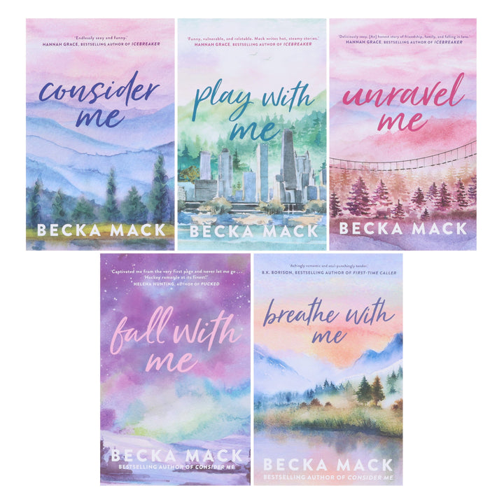 Playing For Keeps Series by Becka Mack 5 Books Collection Set - Fiction - Paperback