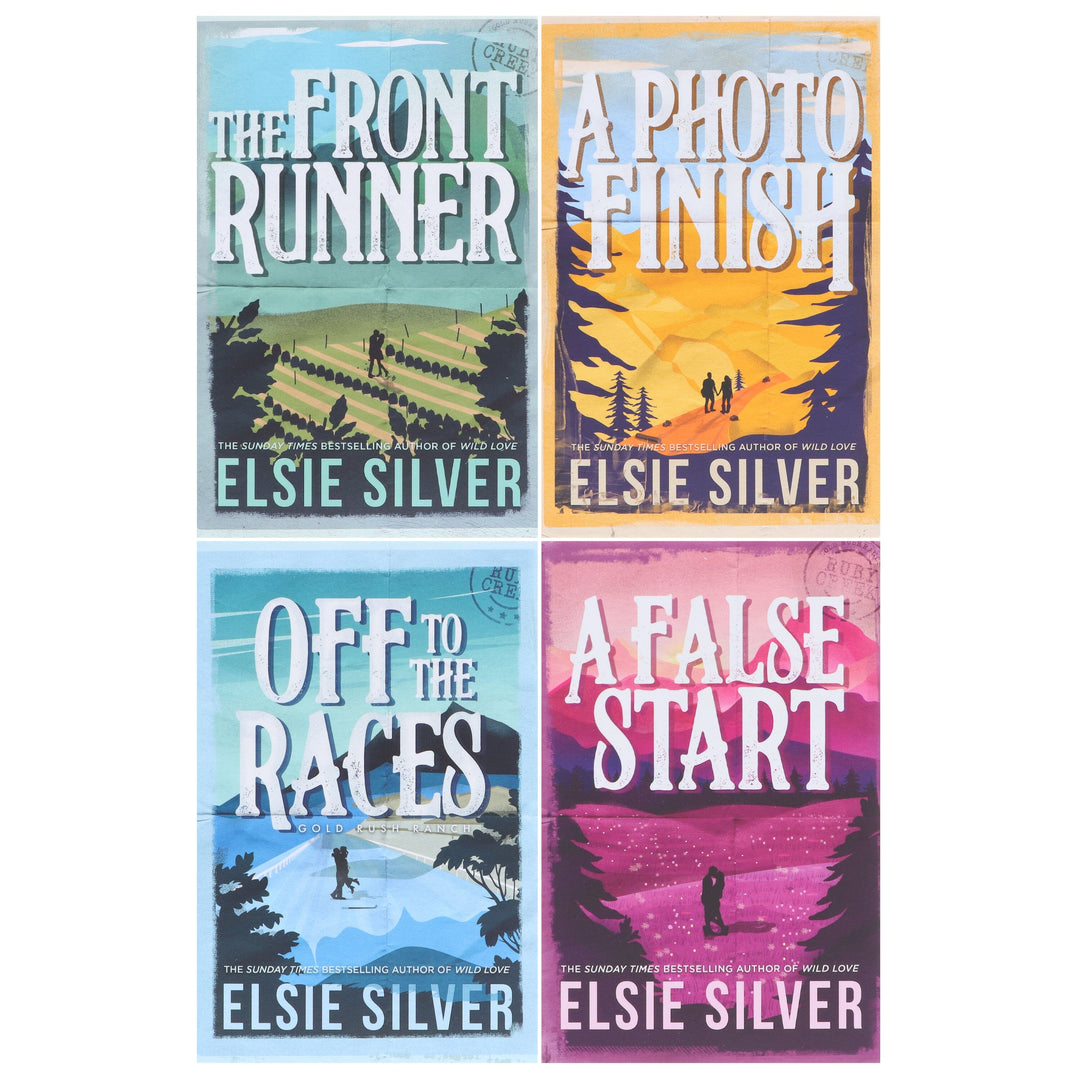 Gold Rush Ranch Series By Elsie Silver: 4 Books Collection Set - Fiction - Paperback