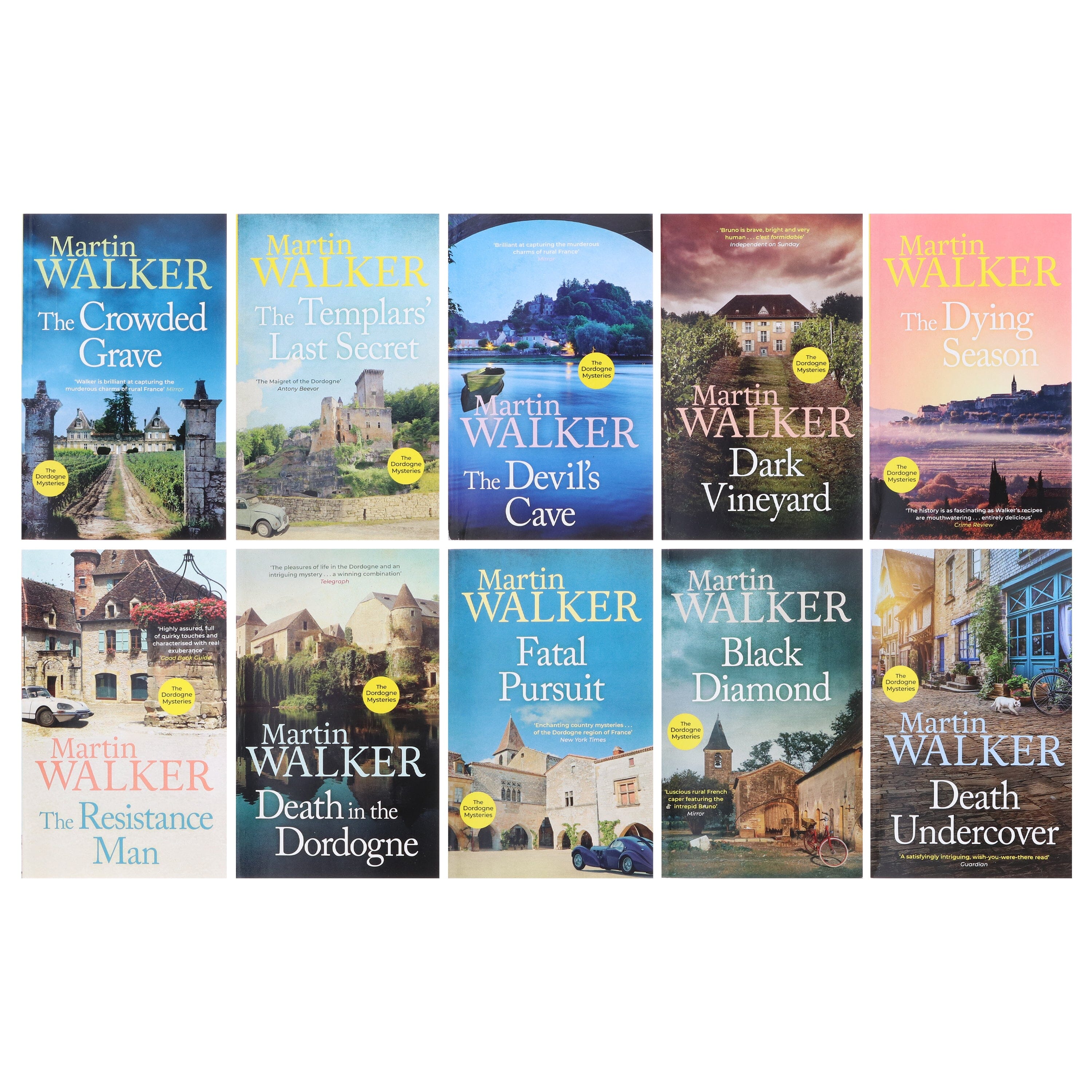 Bruno Chief of Police Dordogne Mysteries Series By Martin Walker