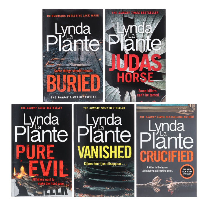 Detective Jack Warr Series By Lynda La Plante 5 Book Collection Set - Fiction - Paperback
