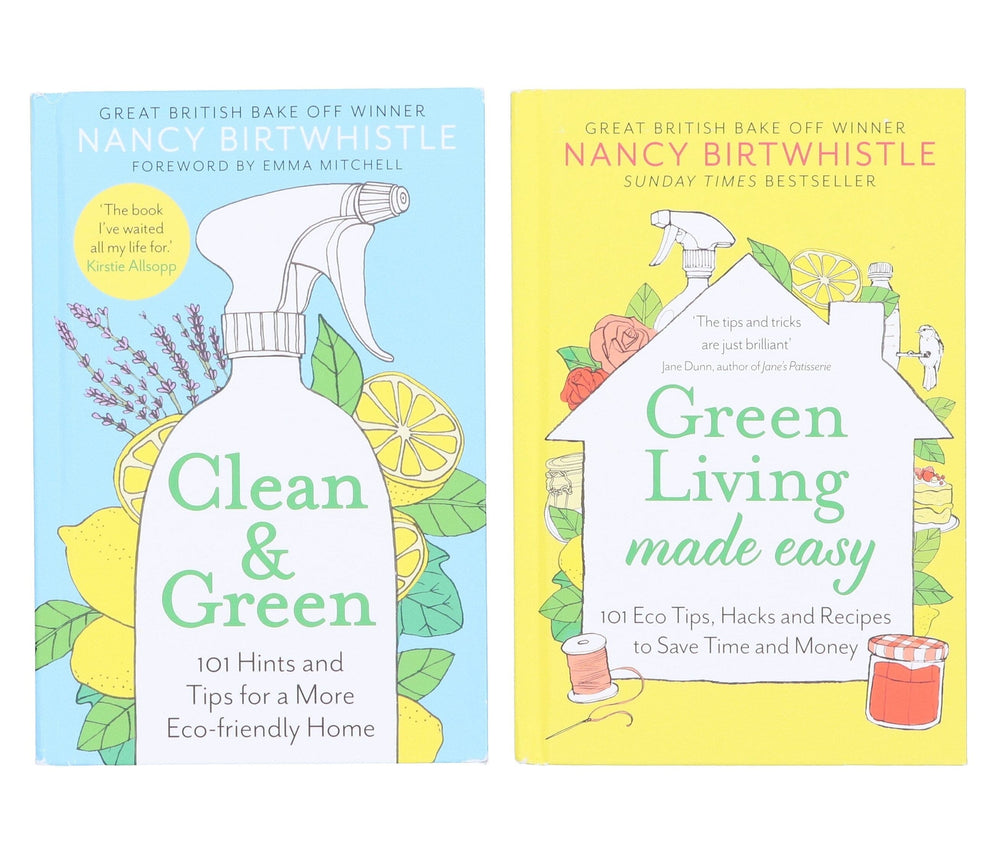 Nancy Birtwhistle Green Gardening (Clean And Green & Green Living Made Easy) 2 Books Set - Non Fiction- Paperback Non-Fiction Pan Macmillan