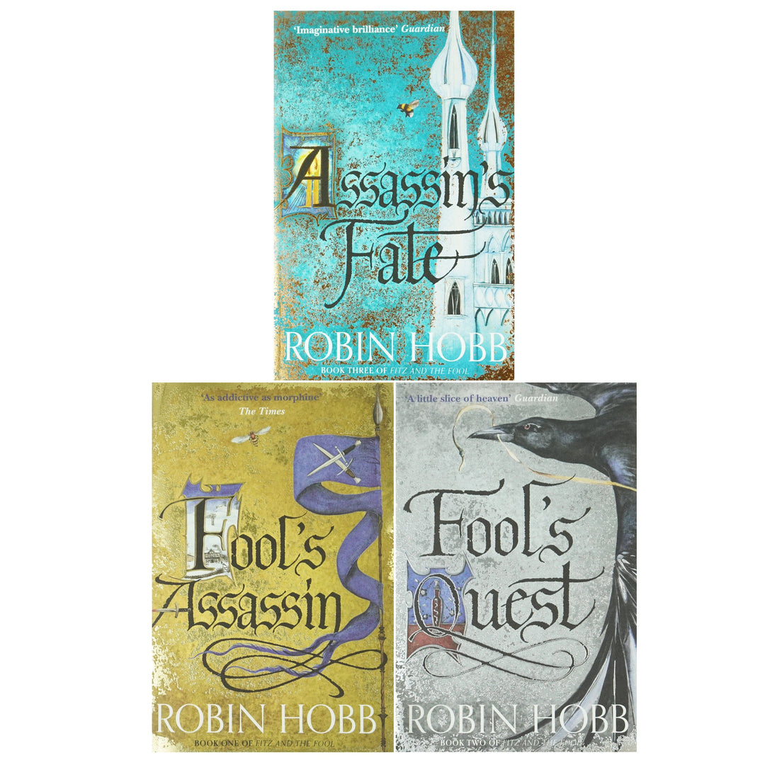 Fitz and the Fool Trilogy by Robin Hobb 3 Books Collection Set - Fiction - Paperback