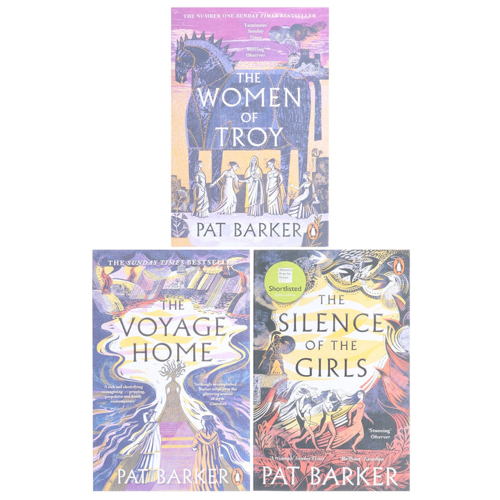 Women of Troy Series By Pat Barker Complete 3 Books Collection Set - Fiction - Paperback