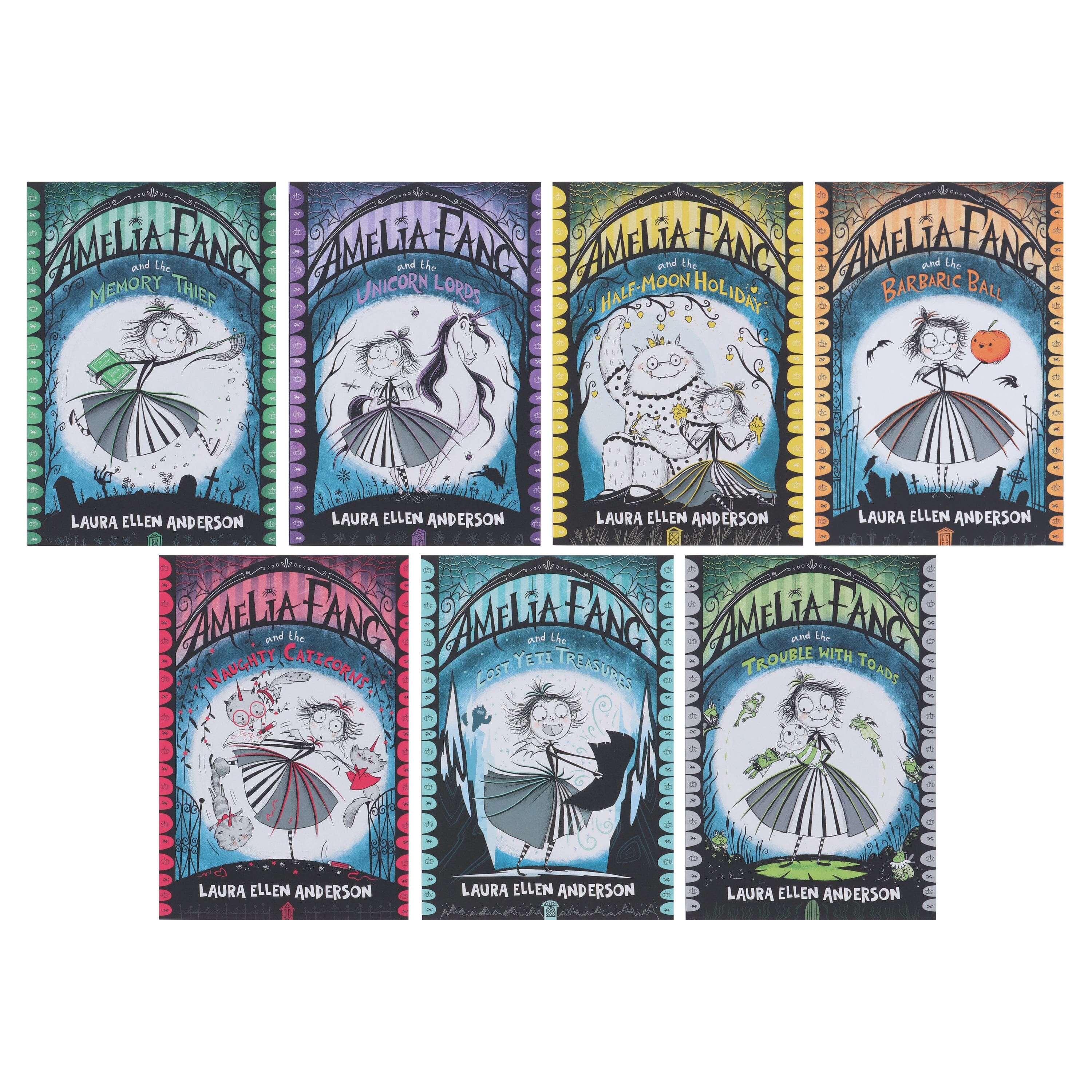 りささん専用おまとめAmelia Fang & My Life シリーズ Amelia Fang Series by Laura Ellen Anderson 7 Books Collection Set