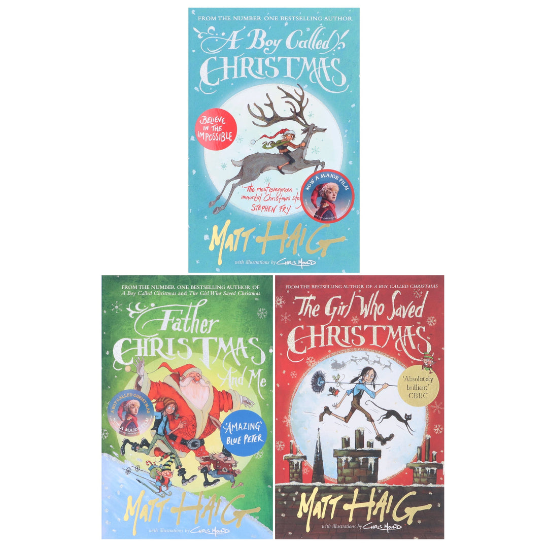 A Boy Called Christmas by Matt Haig 3 Books Collection Set - Ages 7-11 - Paperback