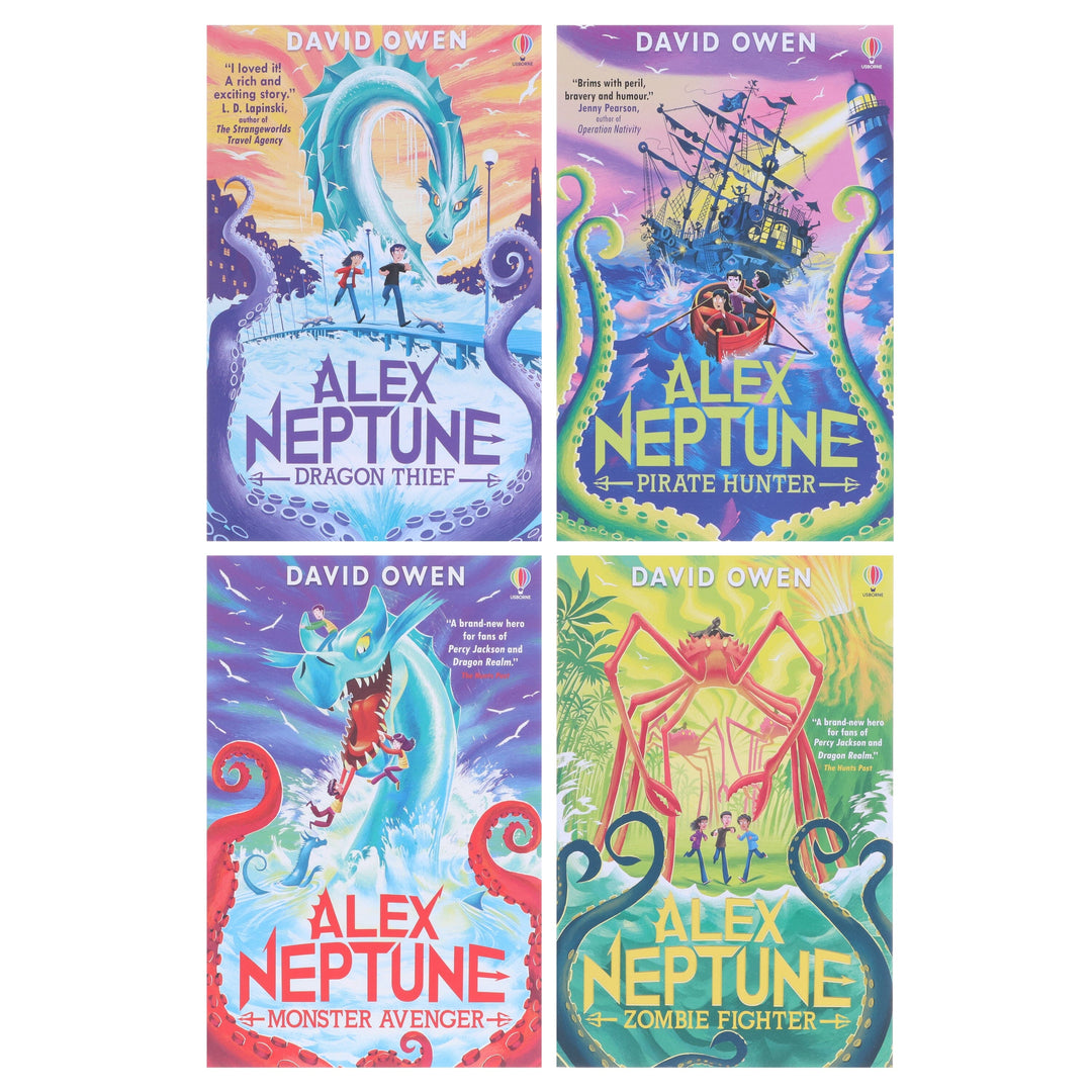 Alex Neptune Series By David Owen 4 Books Collection Set - Ages 9-12 - Paperback