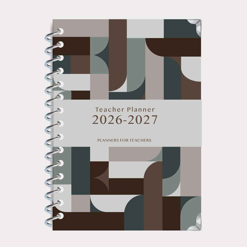Teacher Planner 2026-2027 - Spiral Bound Hardback
